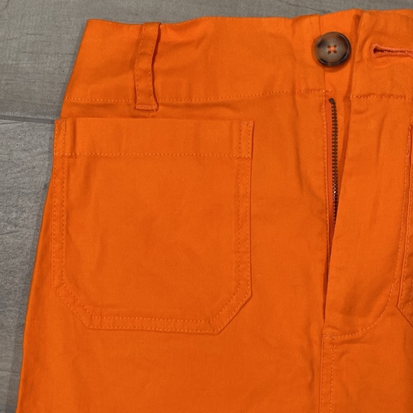 NWT Anthropologie Maeve Colette Skirt in Orange - Picture 5 of 9